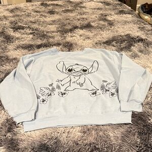 Disney Stitch Light Blue Sweatshirt